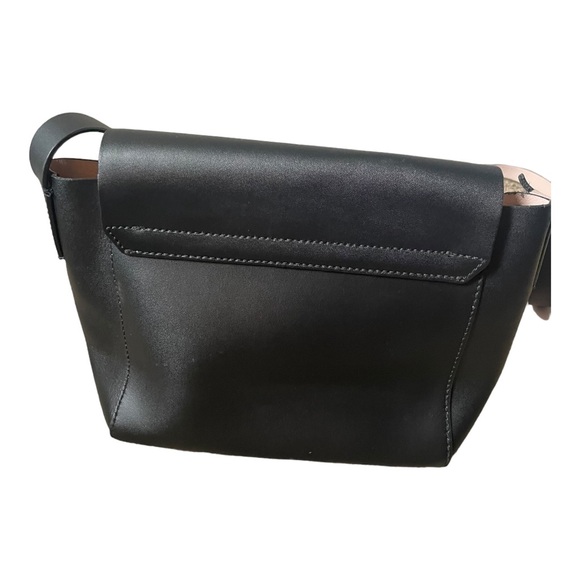 KATE SPADE Black and Light Pink Leather Crossbody Purse - Picture 5 of 13